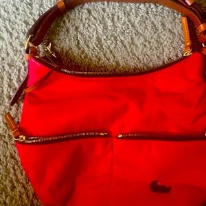 Dooney and Bourke red mini purse
